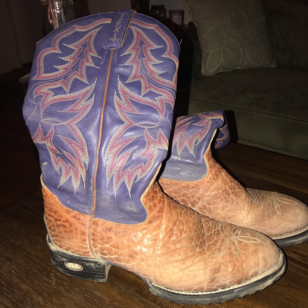 Western boots Tony Lama men’s 8 - Picture 2 of 6